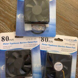 polar typhoon Series 80 mm PC Case Fan-Computer Cooling Fan